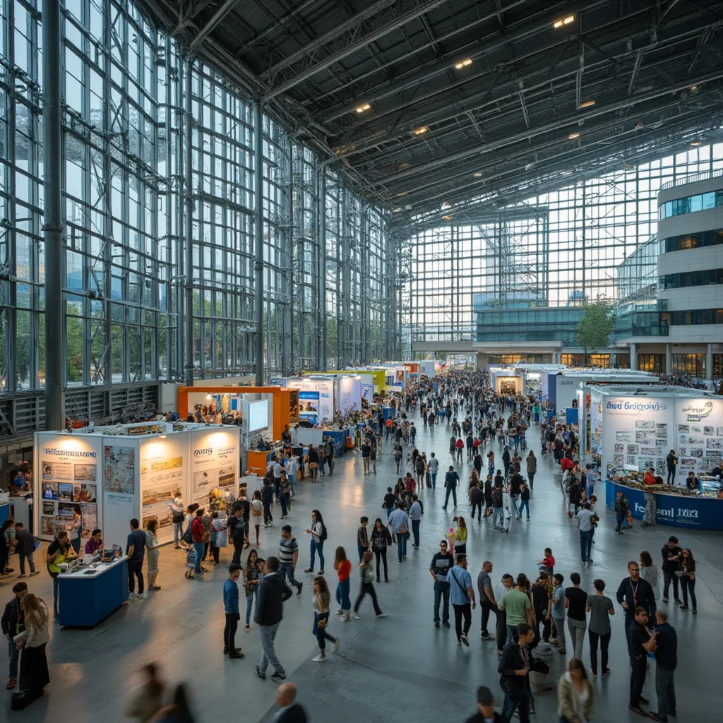Feira de Construção em São Paulo