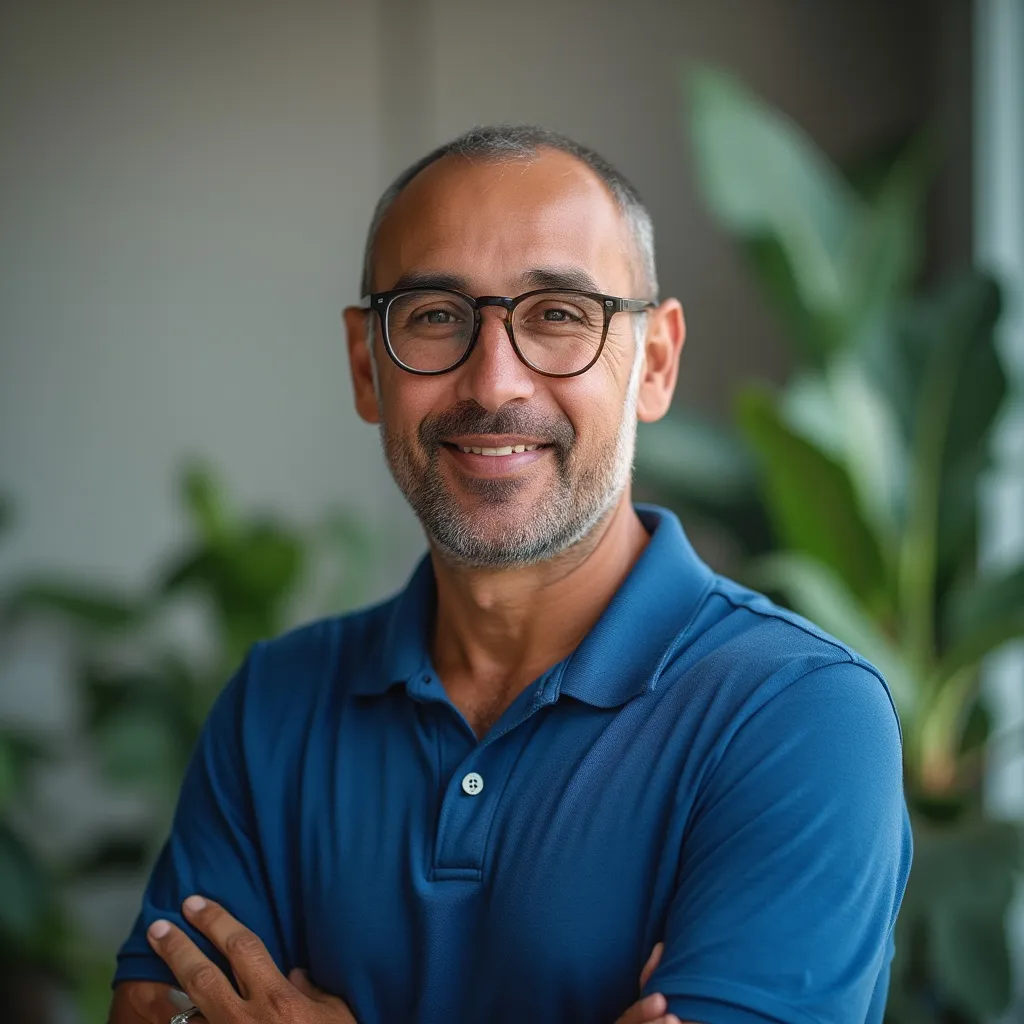 Foto de Marcos Oliveira, Engenheiro Chefe